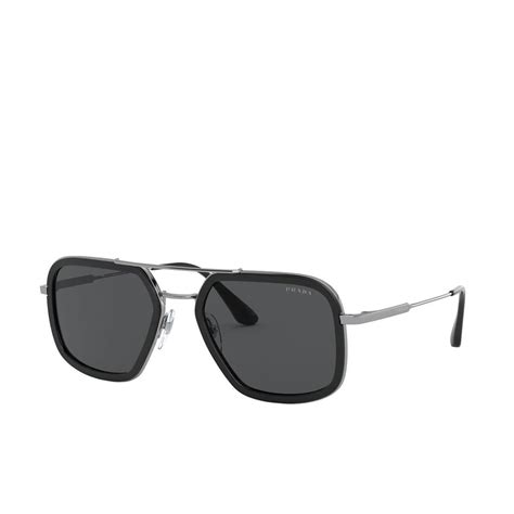 prada men sunglasses conceptual 0pr 57xs black|discounted prada sunglasses for men.